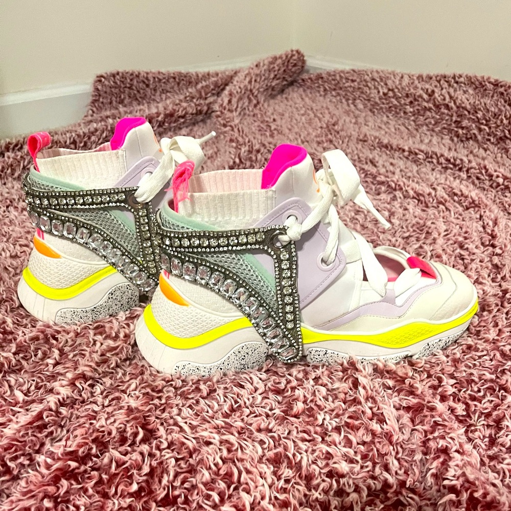 Sophia Webster Rocket Crystal Sneakers